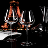 Gobelets à vin ronds en verre pour Bourgogne