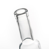 bouteilles en verre minces 200ml de boisson de boissons avec le couvercle en caoutchouc